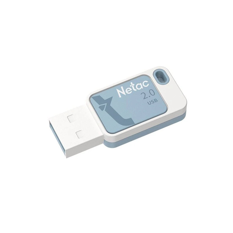 Netac UA31 8GB USB 2.0 Flash Drive - Blue - مساحة تخزين